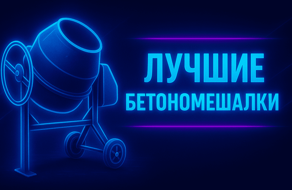 Топ 10 лучших бетономешалок — рейтинг надёжных моделей для стройки и дачи в 2025 году